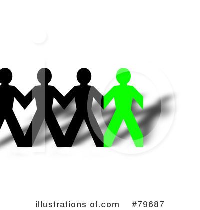 Royalty-Free (RF) Teamwork Clipart Illustration by oboy - Stock Sample #79687
