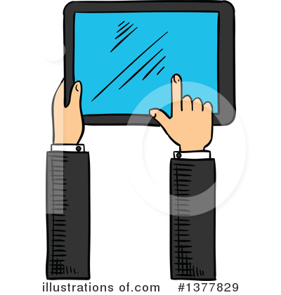 Computer Clipart #1377829 by Vector Tradition SM