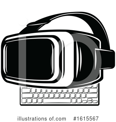 Computer Keyboard Clipart #1615567 by Vector Tradition SM