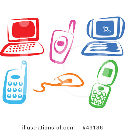 Cell Phone Clipart #49136 by Prawny
