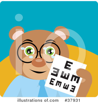 Royalty-Free (RF) Teddy Bear Character Clipart Illustration by Dennis Holmes Designs - Stock Sample #37931