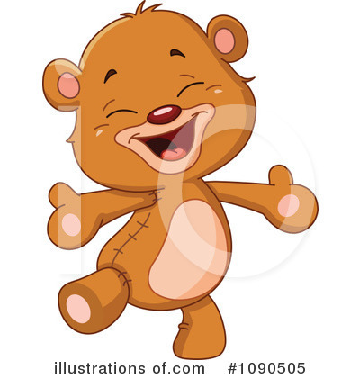 Royalty-Free (RF) Teddy Bear Clipart Illustration by yayayoyo - Stock Sample #1090505