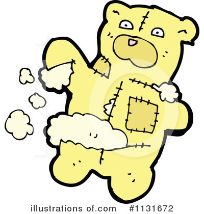 Royalty-Free (RF) Teddy Bear Clipart Illustration by lineartestpilot - Stock Sample #1131672