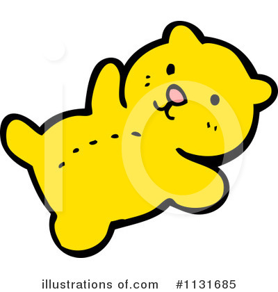 Royalty-Free (RF) Teddy Bear Clipart Illustration by lineartestpilot - Stock Sample #1131685