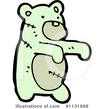 Royalty-Free (RF) Teddy Bear Clipart Illustration by lineartestpilot - Stock Sample #1131688