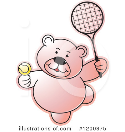 Tennis Clipart #1200875 by Lal Perera