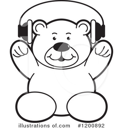 Headphones Clipart #1200892 by Lal Perera