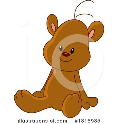 Teddy Bear Clipart #1315935 by yayayoyo