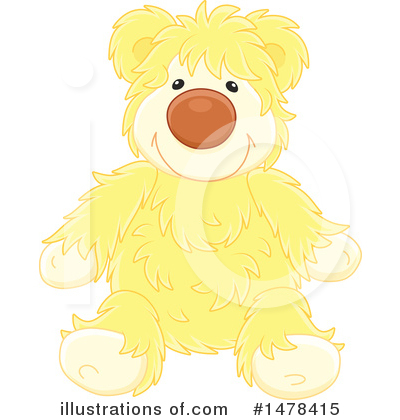 Royalty-Free (RF) Teddy Bear Clipart Illustration by Alex Bannykh - Stock Sample #1478415