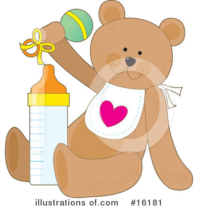 Baby Bottle Clipart #16181 by Maria Bell