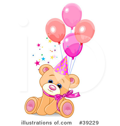 Party Balloons Clipart #39229 by Pushkin