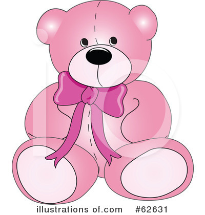 Royalty-Free (RF) Teddy Bear Clipart Illustration by Pams Clipart - Stock Sample #62631