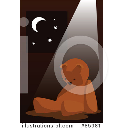 Royalty-Free (RF) Teddy Bear Clipart Illustration by mayawizard101 - Stock Sample #85981