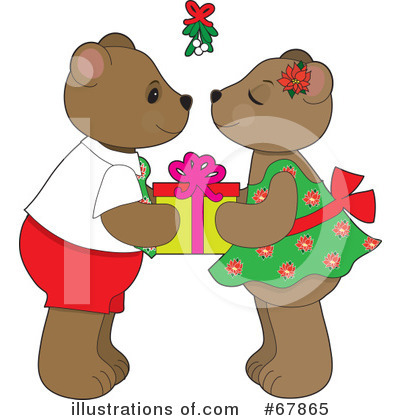 Royalty-Free (RF) Teddy Bears Clipart Illustration by Maria Bell - Stock Sample #67865