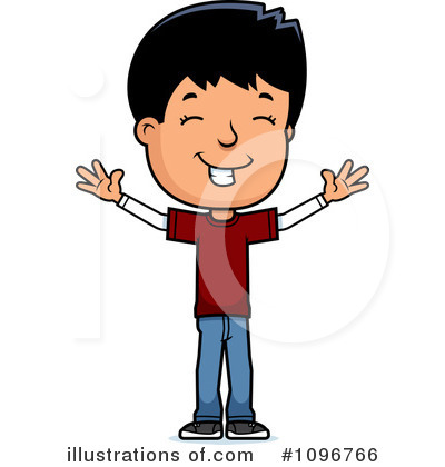 Teenager Clipart #1096766 by Cory Thoman
