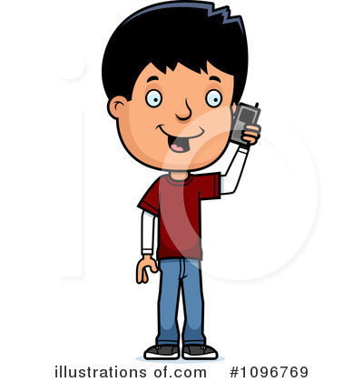 Teenager Clipart #1096769 by Cory Thoman