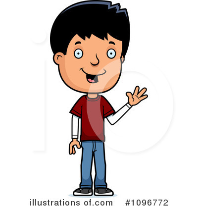 Teenager Clipart #1096772 by Cory Thoman