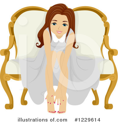 Royalty-Free (RF) Teen Girl Clipart Illustration by BNP Design Studio - Stock Sample #1229614