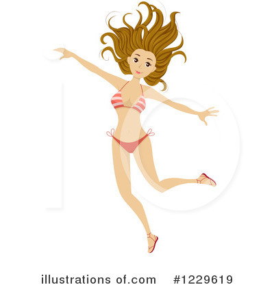 Royalty-Free (RF) Teen Girl Clipart Illustration by BNP Design Studio - Stock Sample #1229619