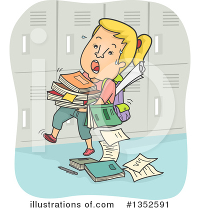Stressed Clipart #1352591 by BNP Design Studio