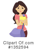 Teen Girl Clipart #1352594 by BNP Design Studio