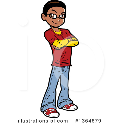 Geek Clipart #1364679 by Clip Art Mascots