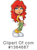 Teenager Clipart #1364687 by Clip Art Mascots