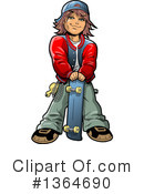 Teenager Clipart #1364690 by Clip Art Mascots