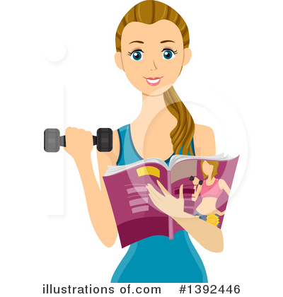 Weightlifting Clipart #1392446 by BNP Design Studio
