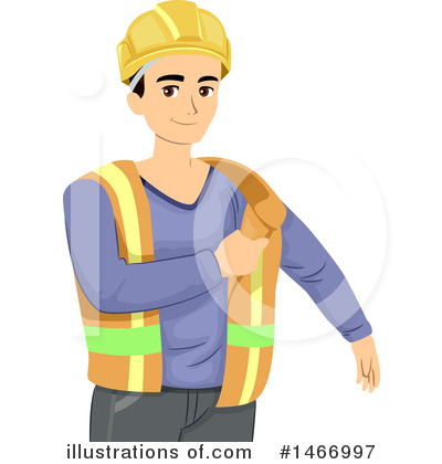 Construction Worker Clipart #1466997 by BNP Design Studio
