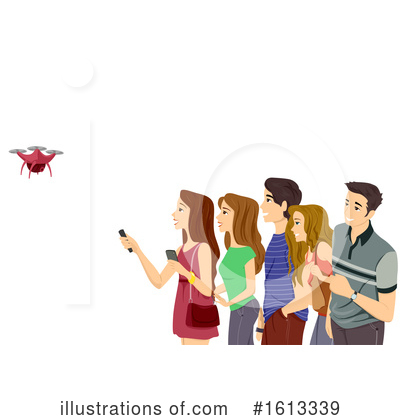 Drone Clipart #1613339 by BNP Design Studio
