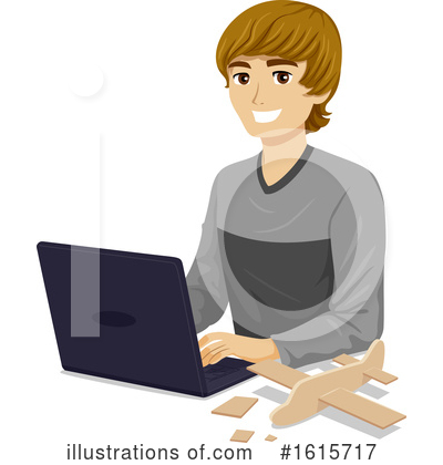 Royalty-Free (RF) Teenager Clipart Illustration by BNP Design Studio - Stock Sample #1615717