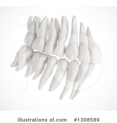 Royalty-Free (RF) Teeth Clipart Illustration by Mopic - Stock Sample #1308589