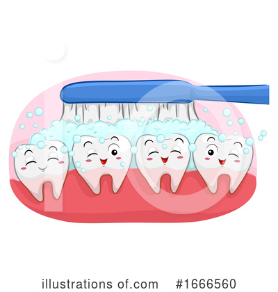 Royalty-Free (RF) Teeth Clipart Illustration by BNP Design Studio - Stock Sample #1666560