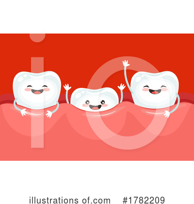 Teeth Clipart #1782209 by Vector Tradition SM