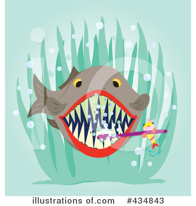 Royalty-Free (RF) Teeth Clipart Illustration by Cherie Reve - Stock Sample #434843