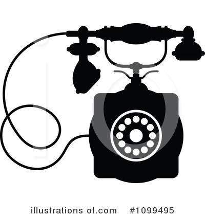 Phones Clipart #1099495 by Vector Tradition SM