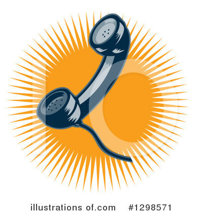 Royalty-Free (RF) Telephone Clipart Illustration by patrimonio - Stock Sample #1298571