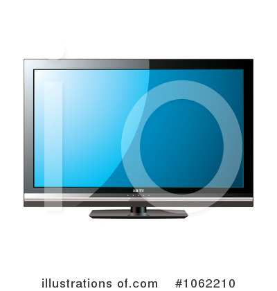 Royalty-Free (RF) Television Clipart Illustration by michaeltravers - Stock Sample #1062210