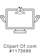 Television Clipart #1173686 by Cory Thoman