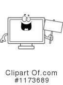 Television Clipart #1173689 by Cory Thoman