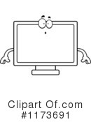 Television Clipart #1173691 by Cory Thoman