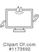 Television Clipart #1173692 by Cory Thoman
