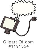 Television Clipart #1191554 by lineartestpilot