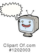 Television Clipart #1202003 by lineartestpilot