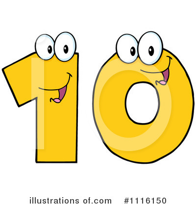 Number Clipart #1116150 by Hit Toon