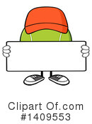 Tennis Ball Character Clipart #1409553 by Hit Toon