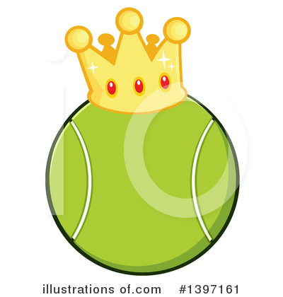 Tennis Ball Clipart #1397161 by Hit Toon