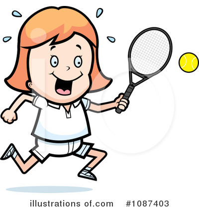 Royalty-Free (RF) Tennis Clipart Illustration by Cory Thoman - Stock Sample #1087403