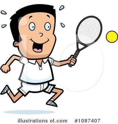 Royalty-Free (RF) Tennis Clipart Illustration by Cory Thoman - Stock Sample #1087407